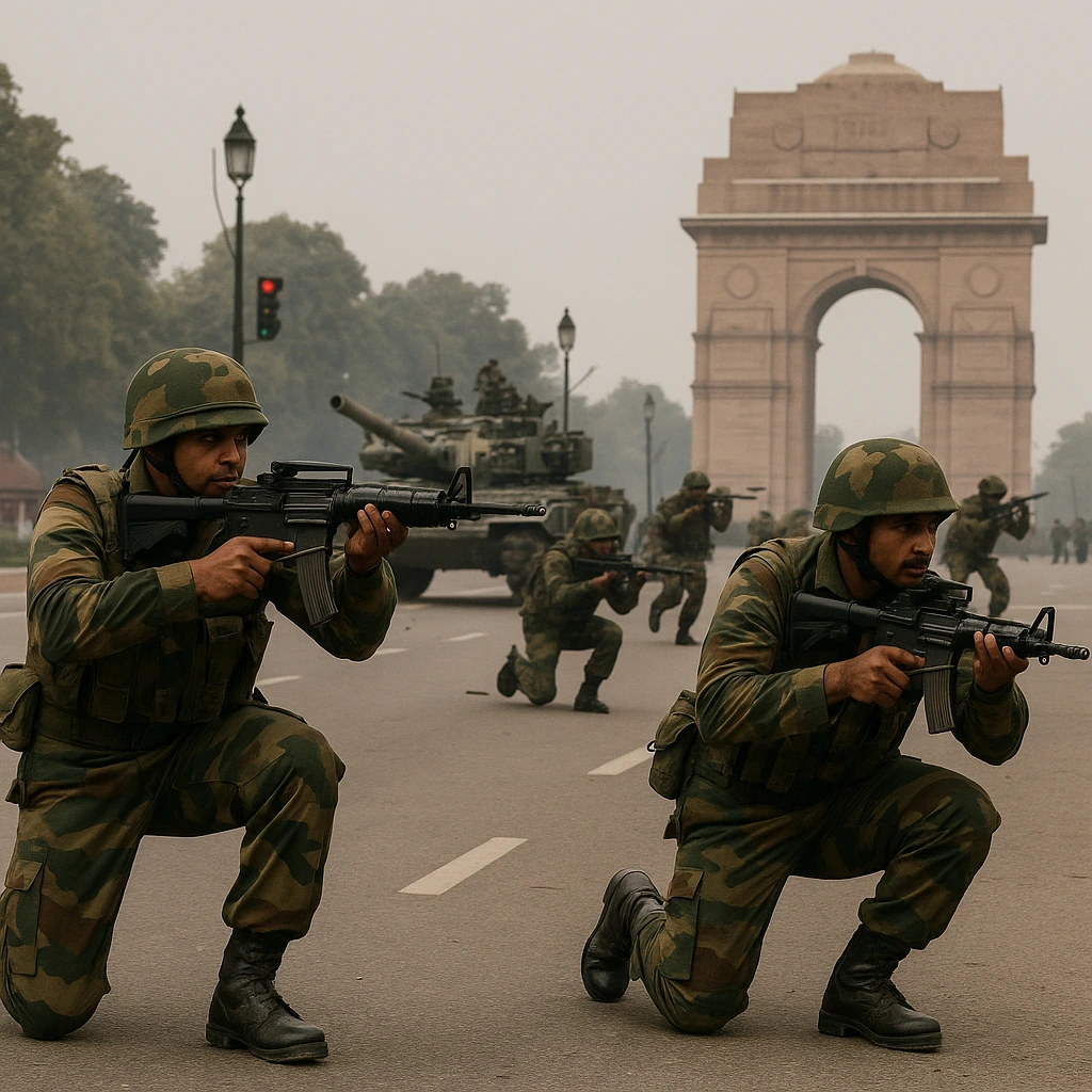 Mock Drill in Delhi